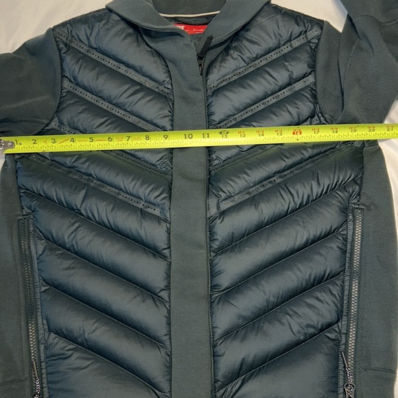 Nike Tech AeroLoft Down Bomber Puffer Jacket Evergreen Size Small - Picture 9 of 11